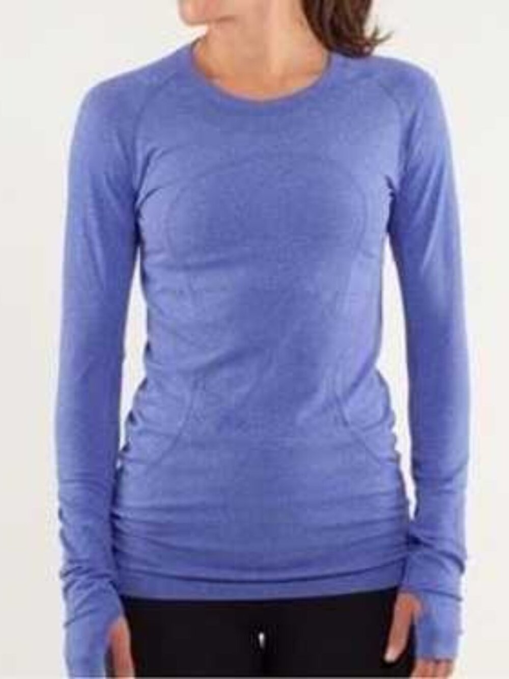 Lululemon Blue Heather Swiftly Long sleeve 6